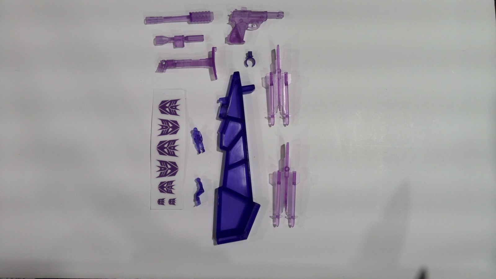Transformable Toys Yes-Model YM-07 Cybertron Starscream MP Transparent Figures