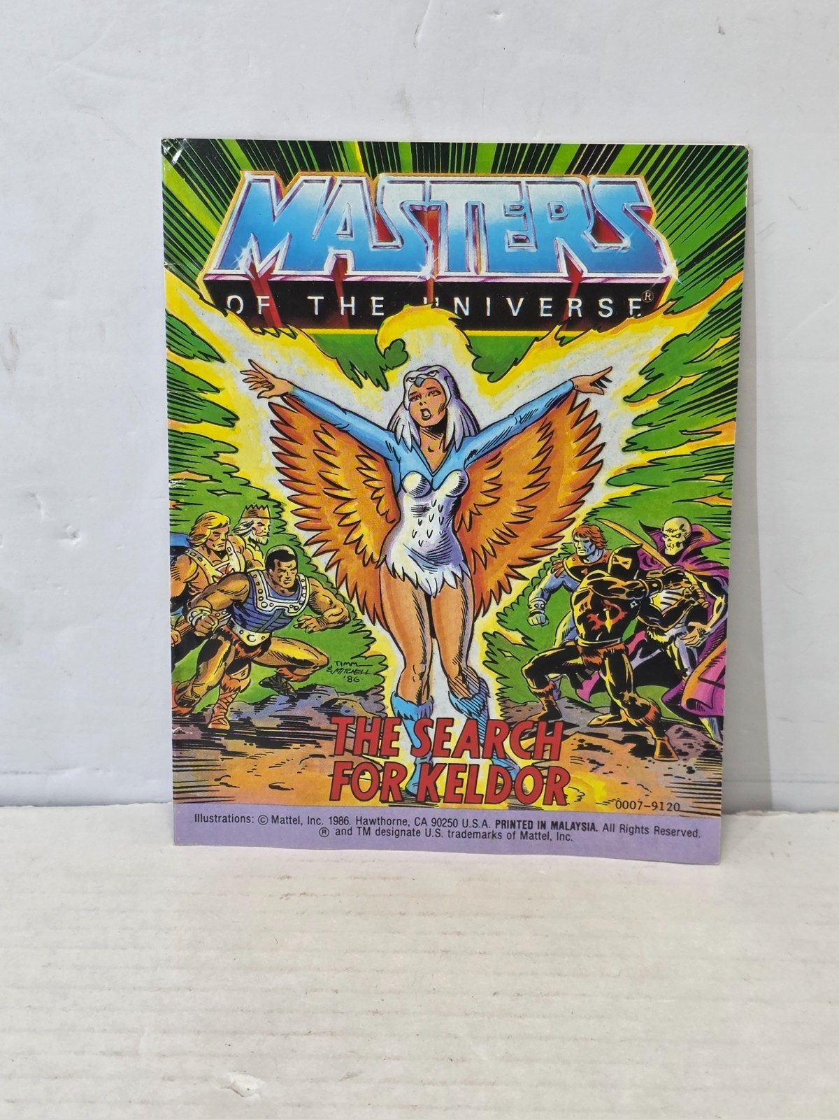 Masters of the Universe Mini Comic Books 1980s