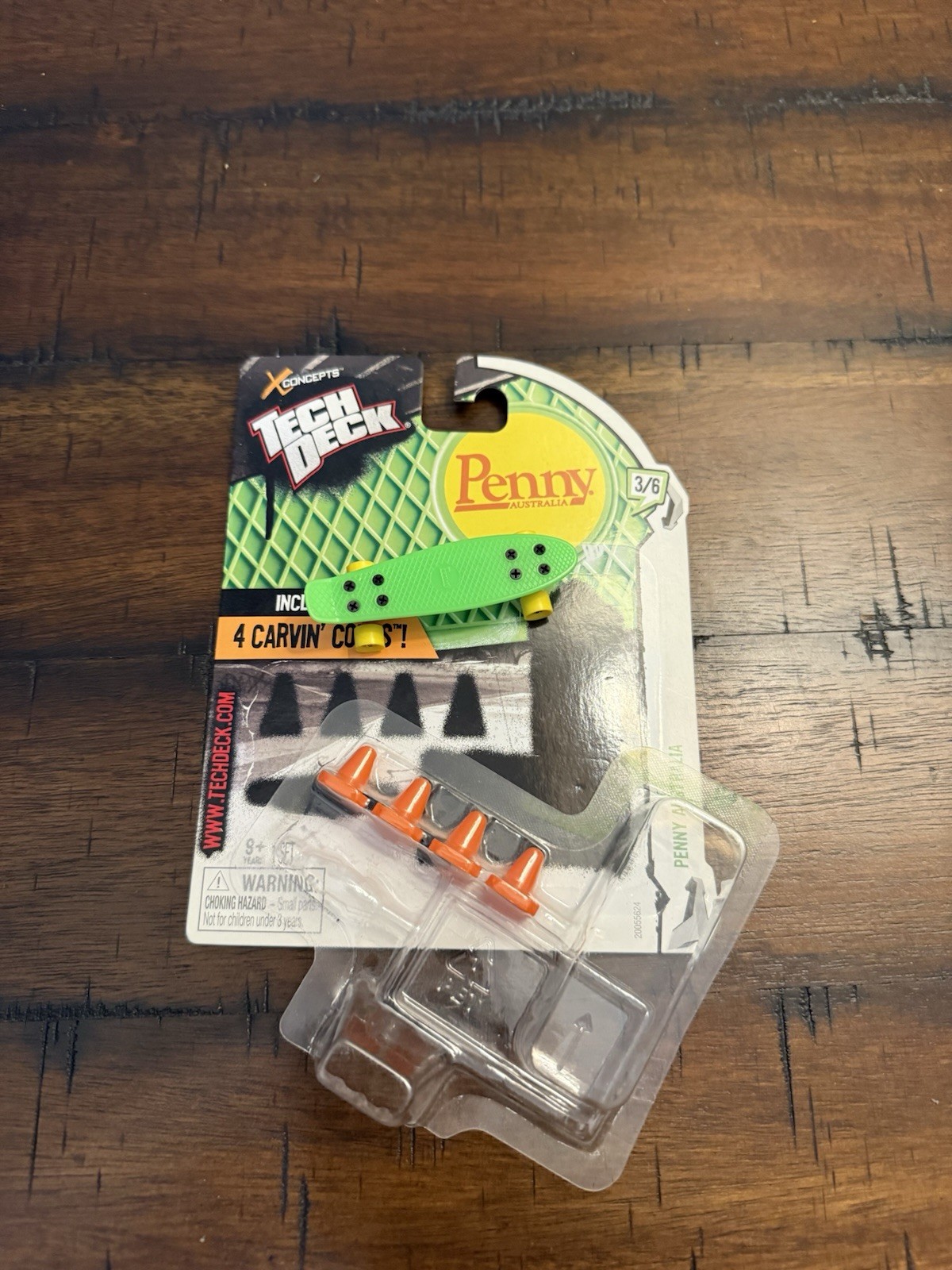 Tech Deck Penny Australia Green Fingerboard “XConcepts” RARE 2012 | Skateboard