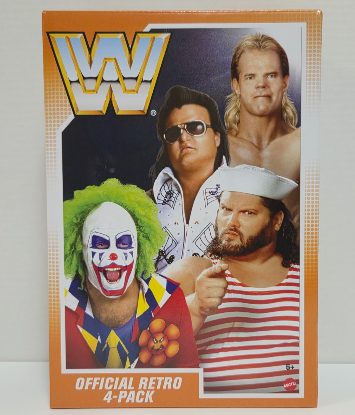 Mattel Creations WWF WWE RETRO Bundle 4 Pack Wave 3 Action Figures 2022 IN STOCK