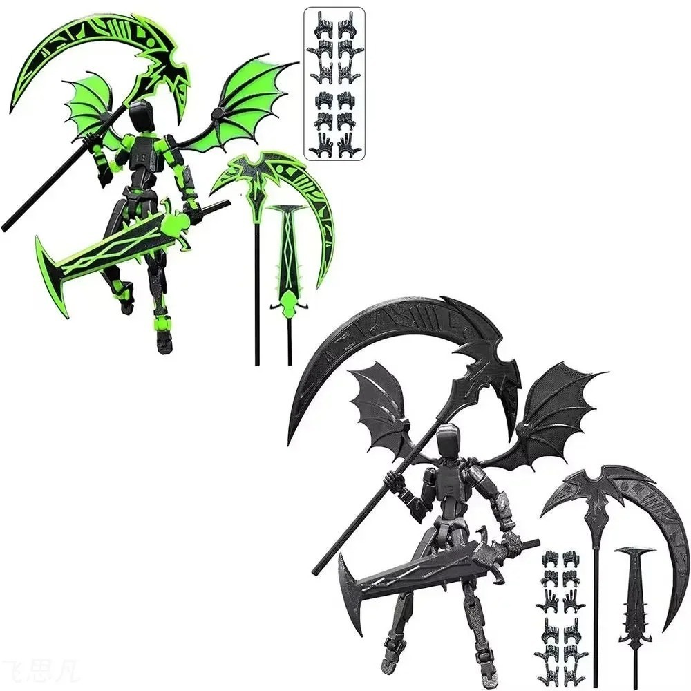 T13 Dummy Mechanical Movable 3D Printed Multi-Jointed Dragon Action Figure