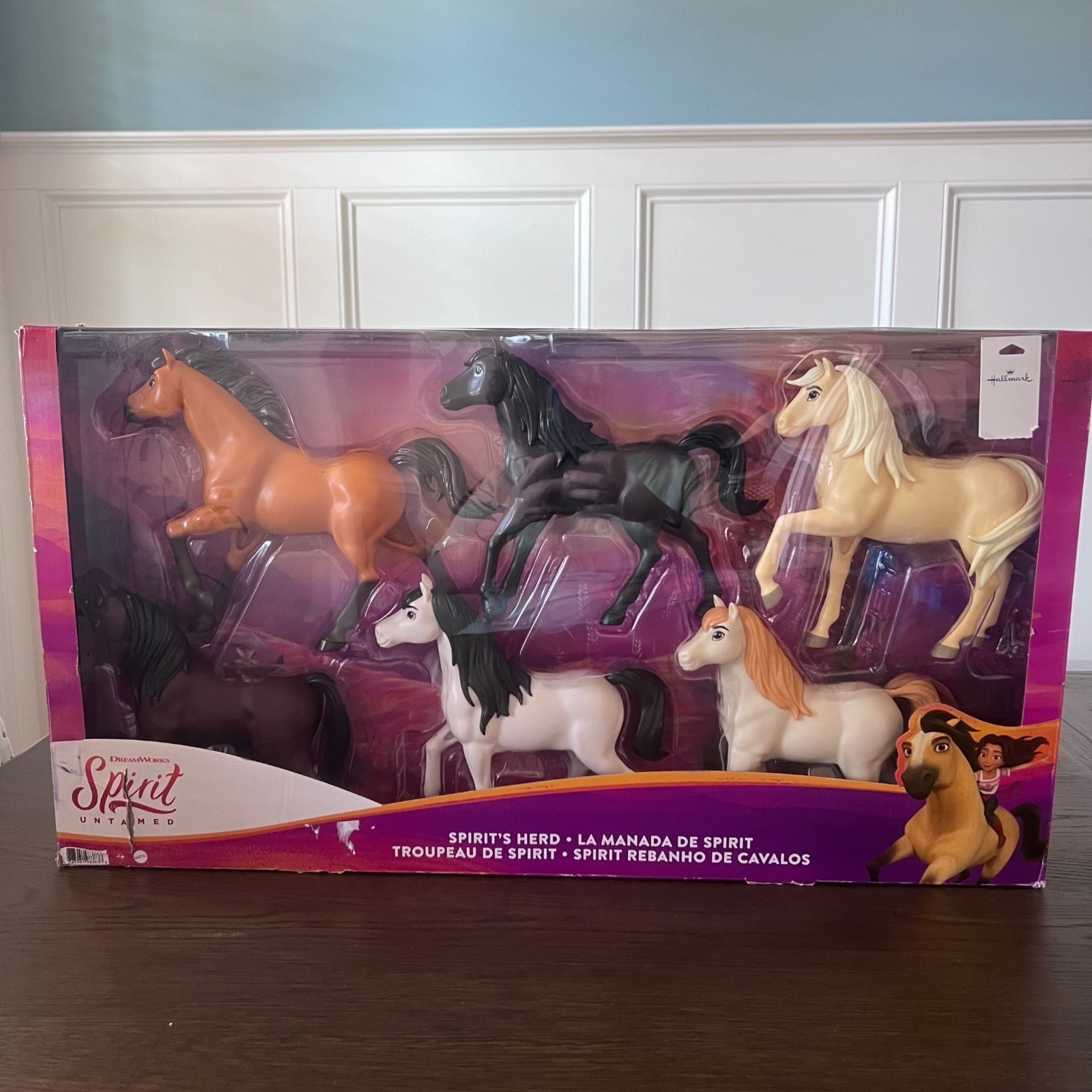 Spirit Untamed Spirit&rsquo;s Herd 6-Piece Horse Toy Set Multipack By Dreamworks NEW
