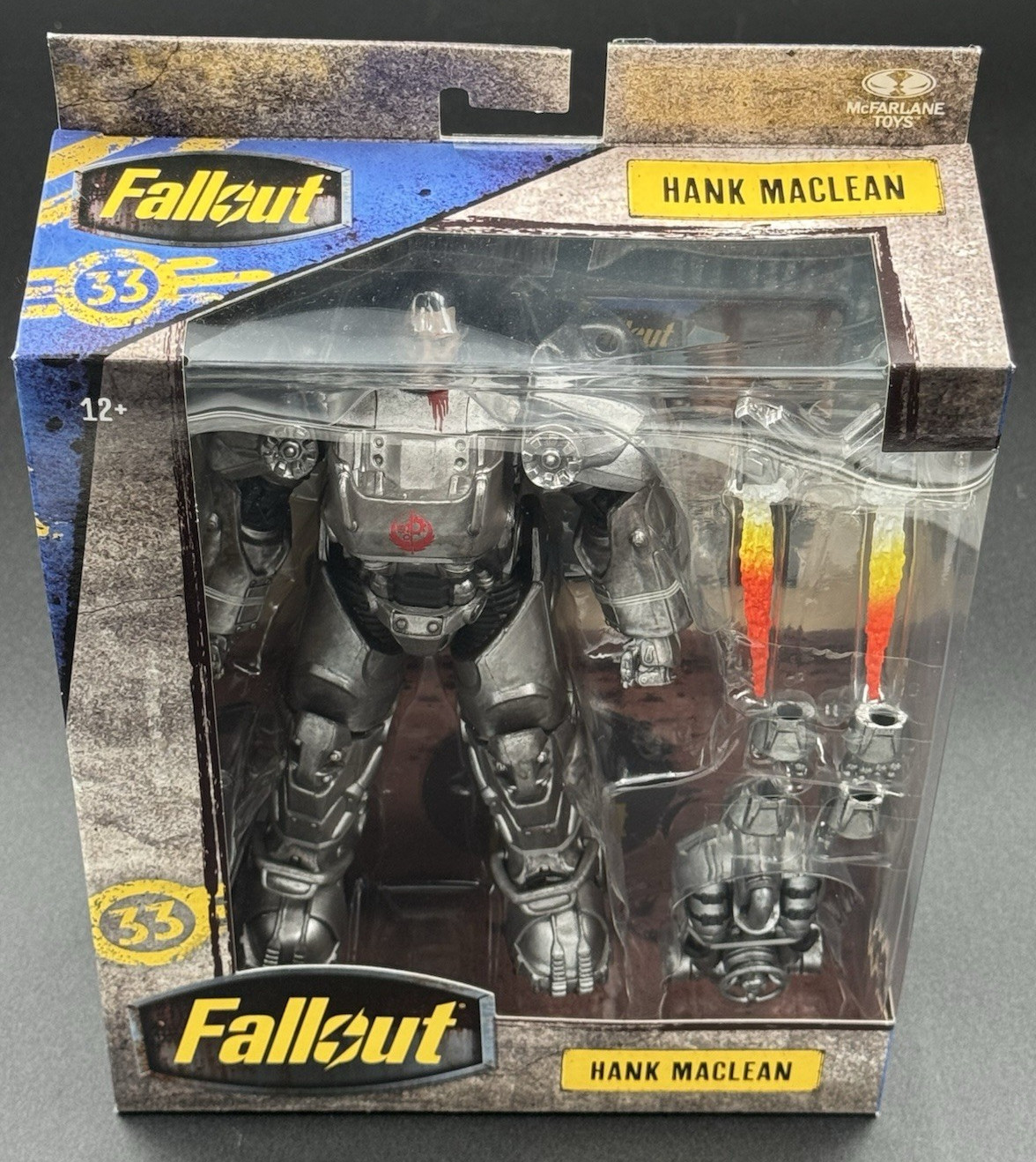 McFarlane Toys Fallout Figure Bundle Cooper Howard Red Platinum and Hank Maclean