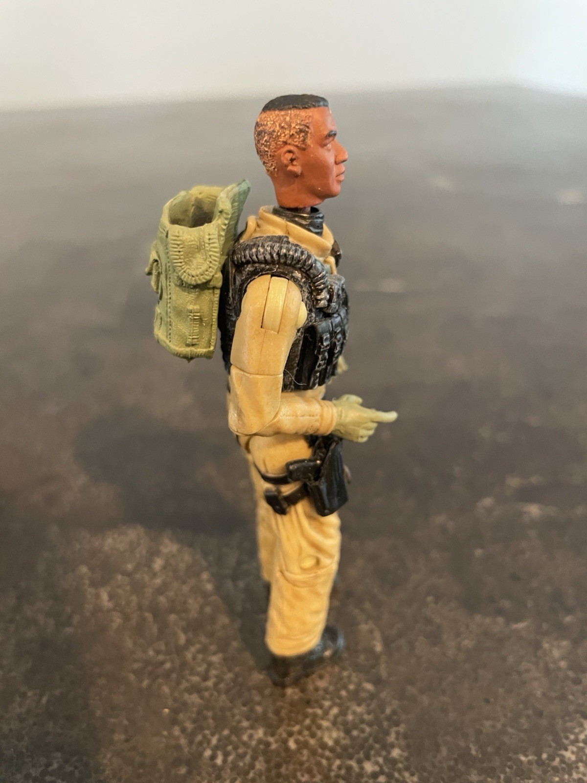 Elite Force Army Desert Ops Assault Commander Action Figure Blue Box Toys 2000