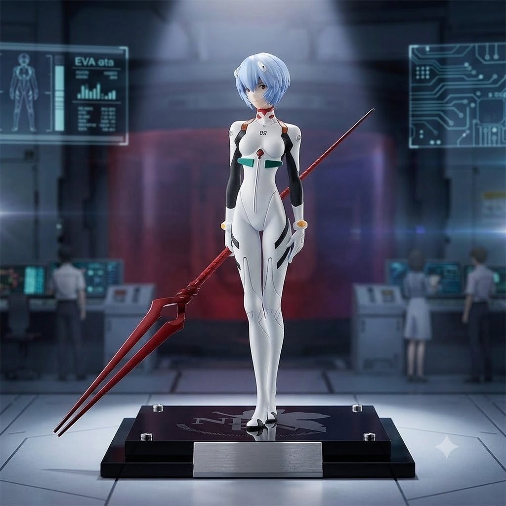 Evangelion Rei Ayanami Figure Mark.06 Longinus ver. Ichiban kuji Prize D Japan