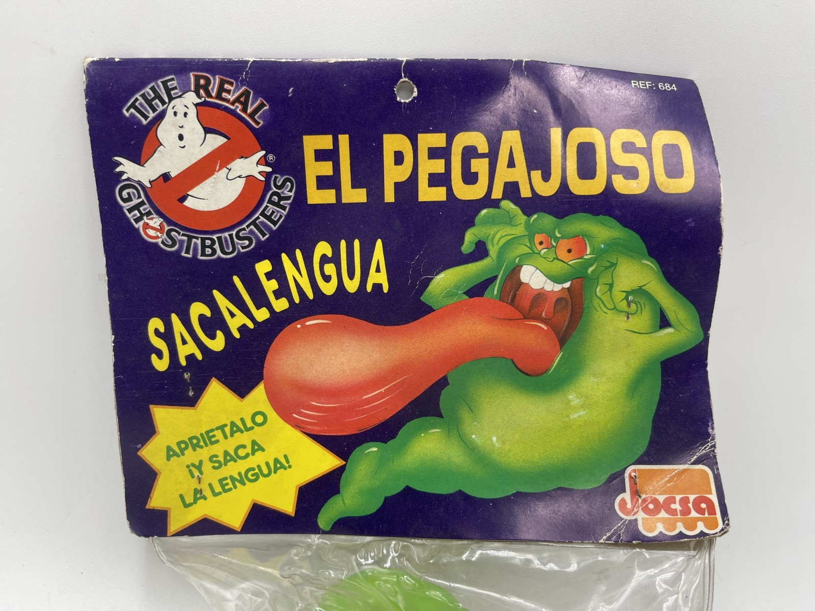 Slimer Green Ghost Ghostbusters Jocsa Argentine Vintage Cazafantasmas Not Kenner