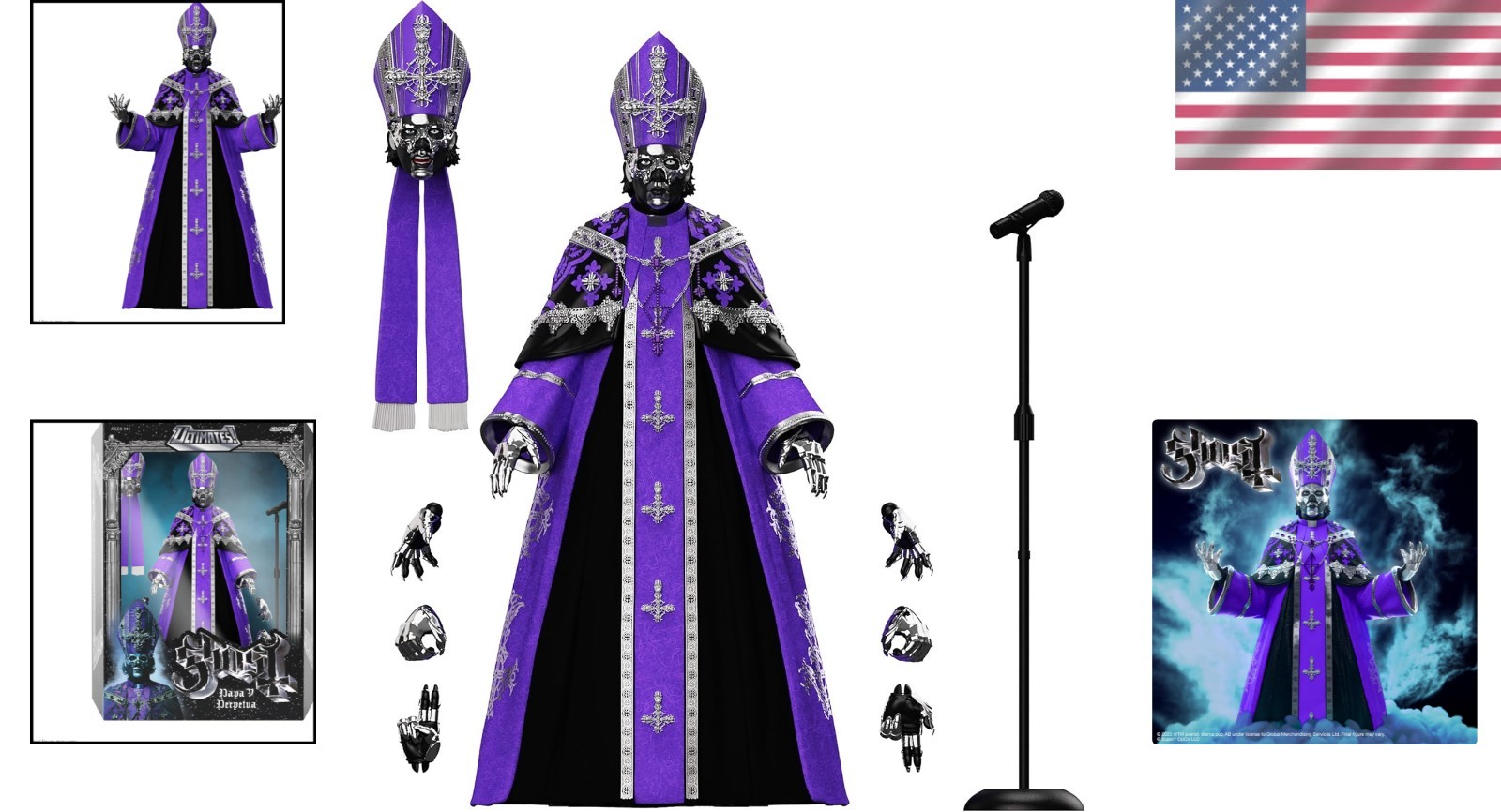 ULTIMATES! Ghost Papa V Perpetua – Highly Articulated Figure^