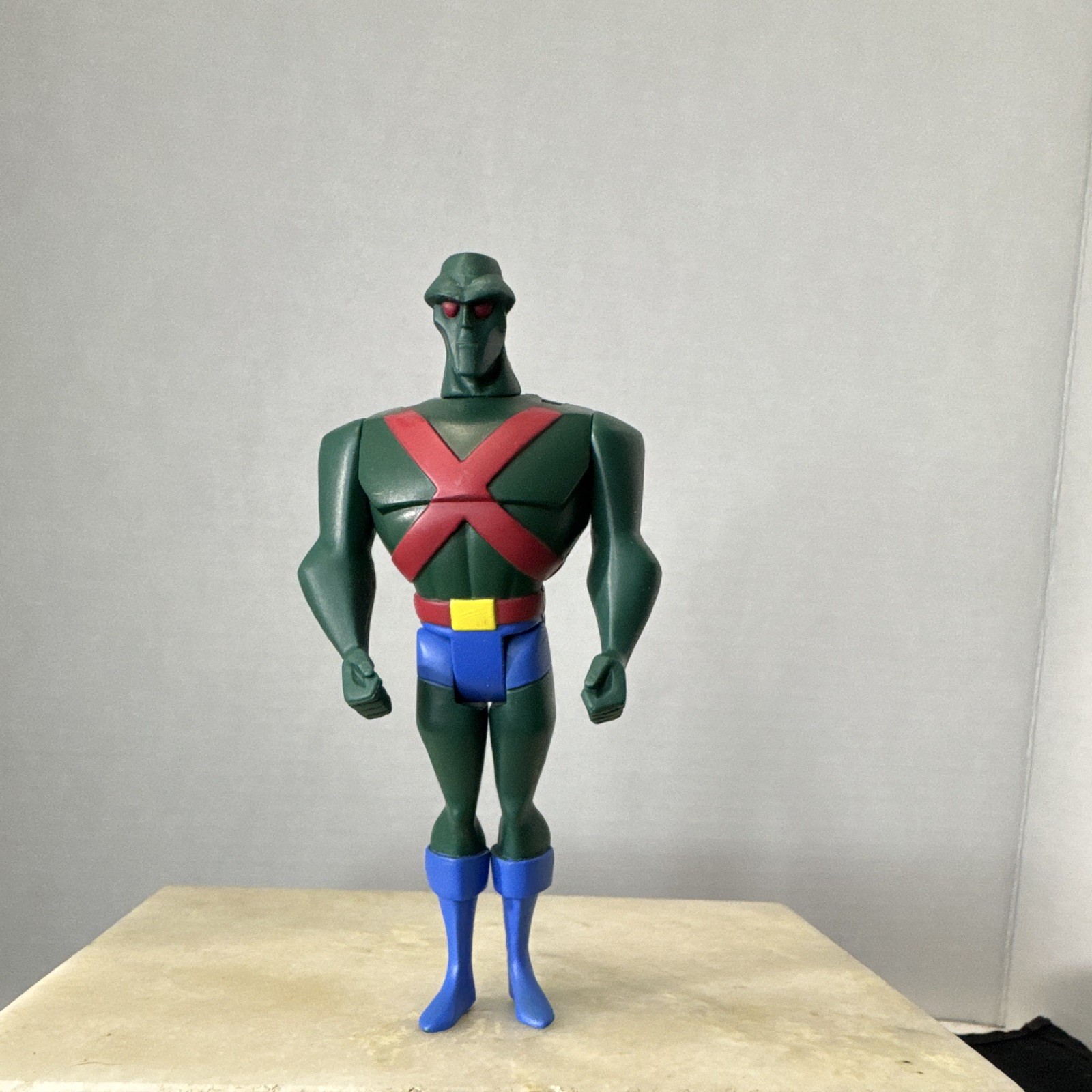 DC Martian Manhunter J’onn J’onnz Missing Cape 2000’s Collectible Toy Parts
