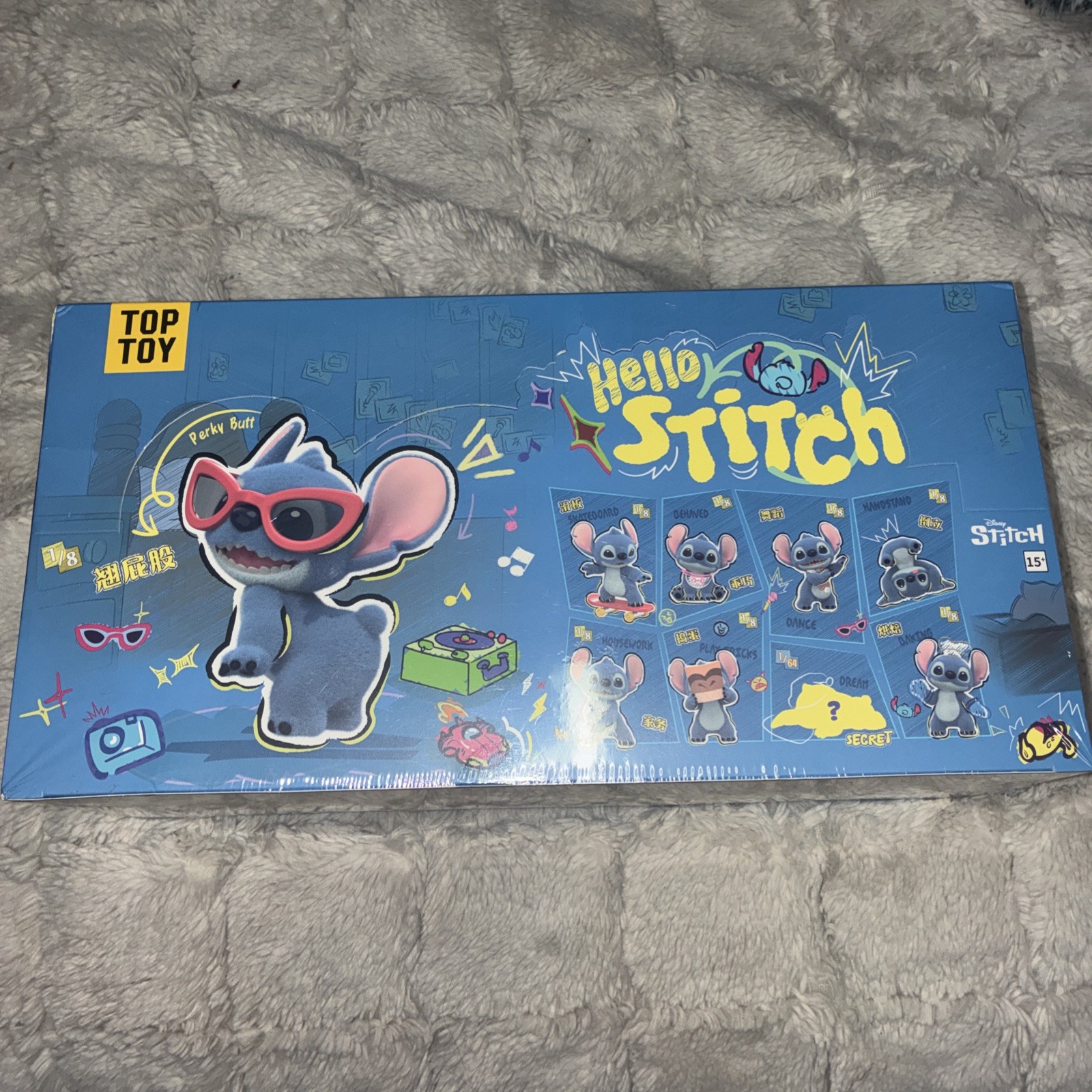 Miniso Hello Stitch TOP TOY Series Vinyl Figure Full SEALED CASE OF 8 BLIND BOX