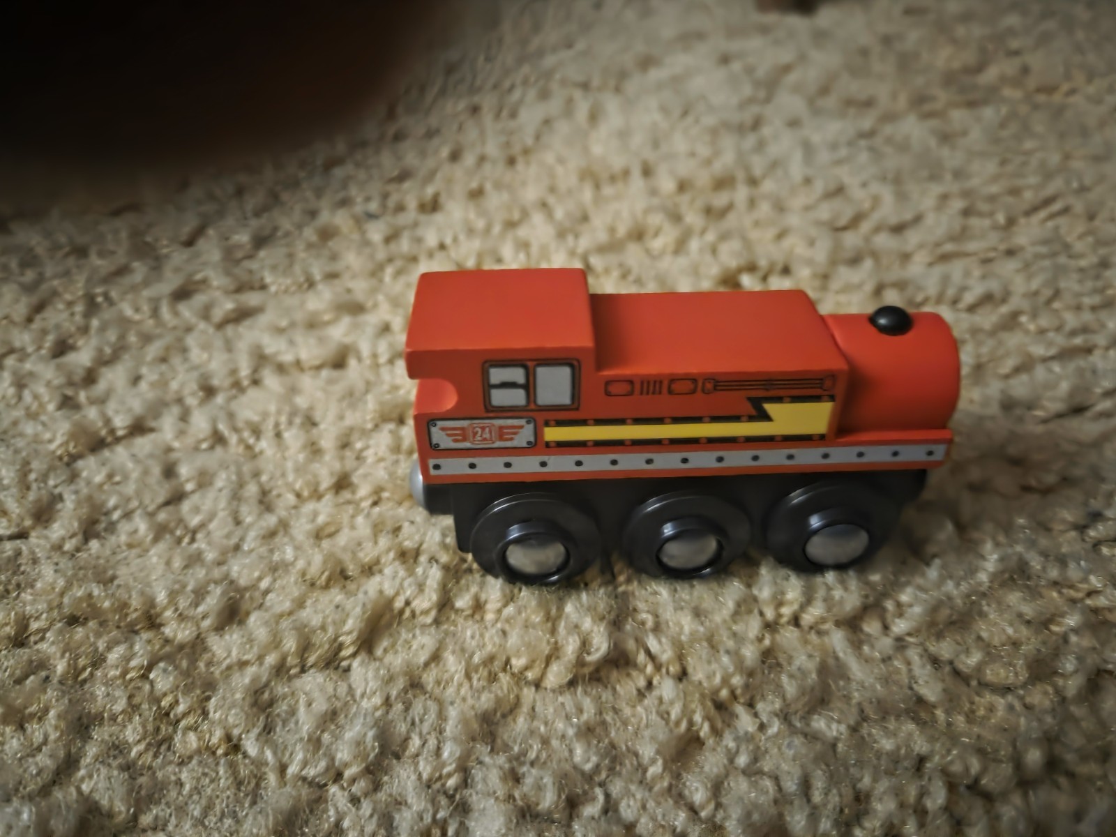 Non Thomas Orbrium Wooden Trains Lot Of 2 Looks New Unboxed But Unused
