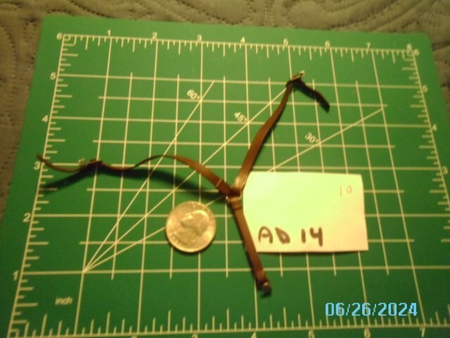 AD14 1/6 scale Kitbash WW2 brown German Y-Strap use w/ Dragon &other 12 in figs