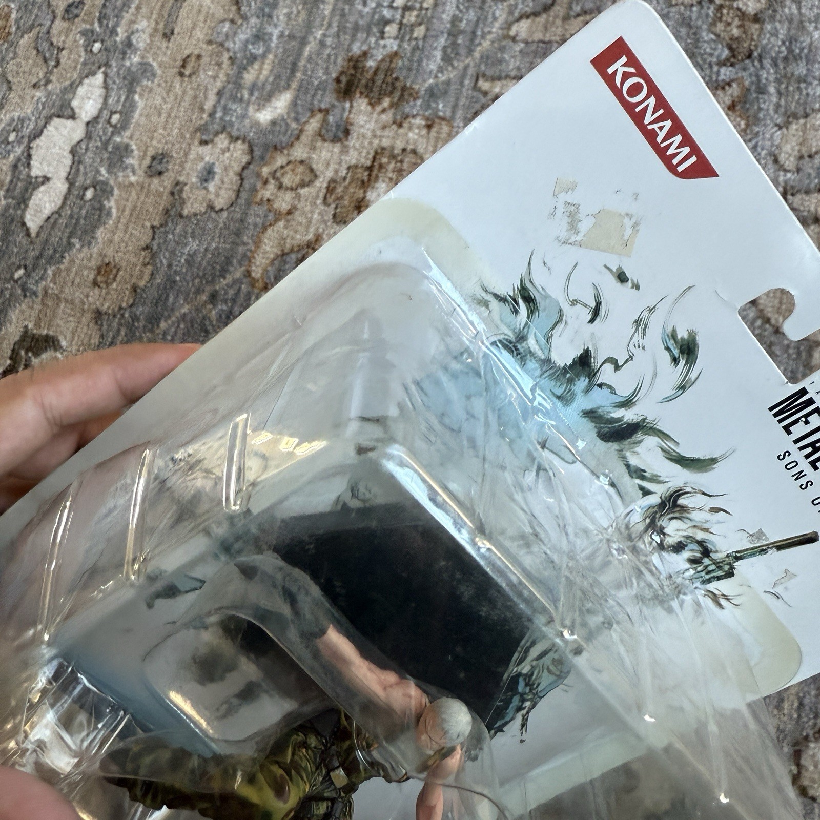 VTG 2002 Metal Gear Solid 2 OLGA Gurlukovich Action Figure Konami SEALED New NOS