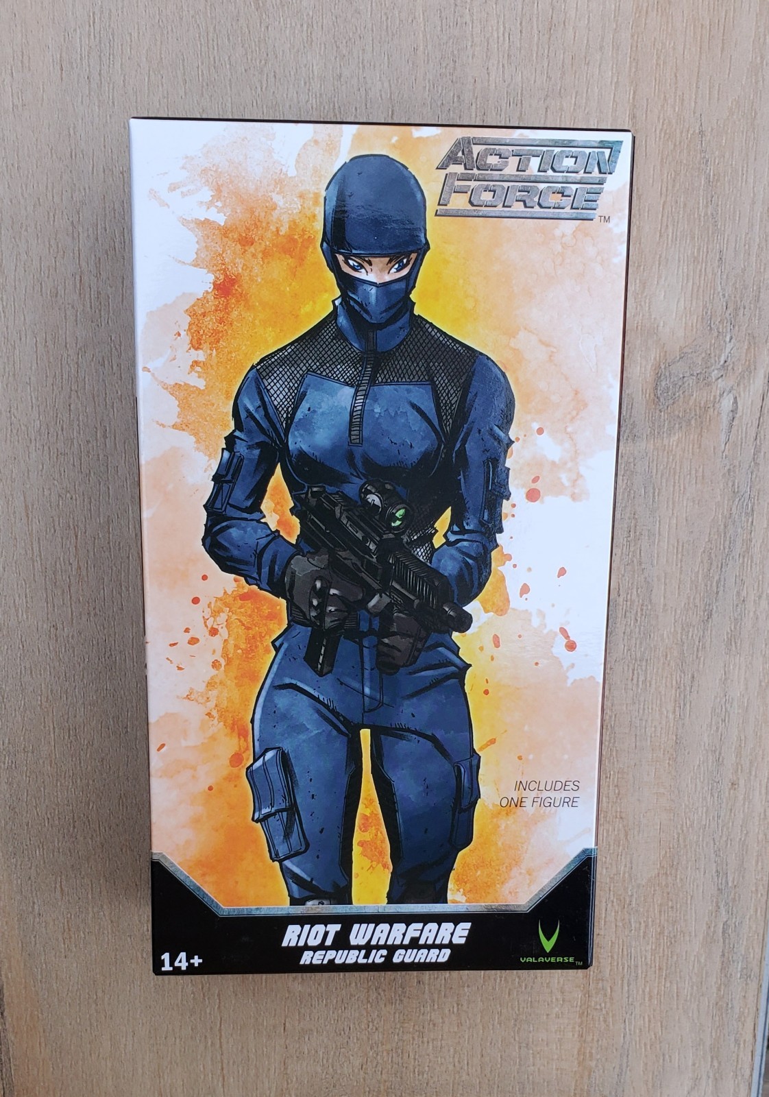 Valaverse Action Force Female Riot Warfare Trooper New In Box Sealed