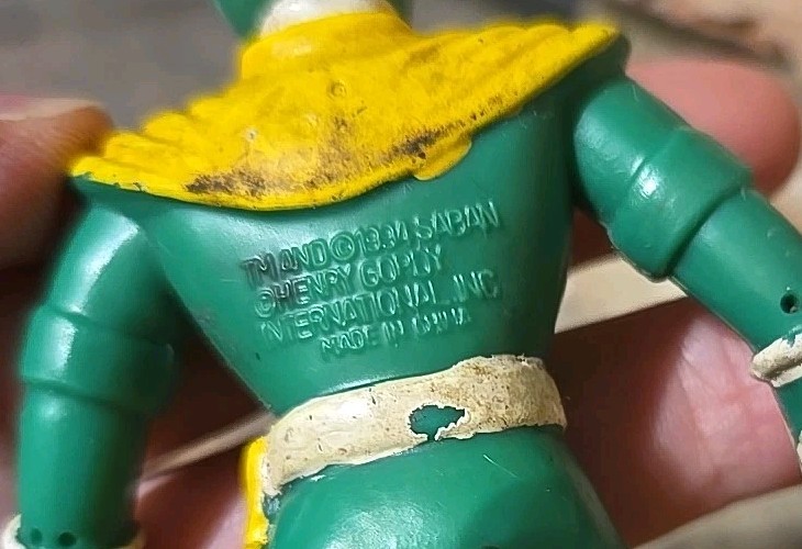 Power Ranger Bendable Toy 19 Green Ranger – ActionFigure 4.75in