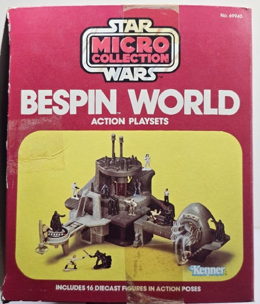 Star Wars Bespin World Kenner Micro Collection 1982 COMPLETE Set 16 Miniatures