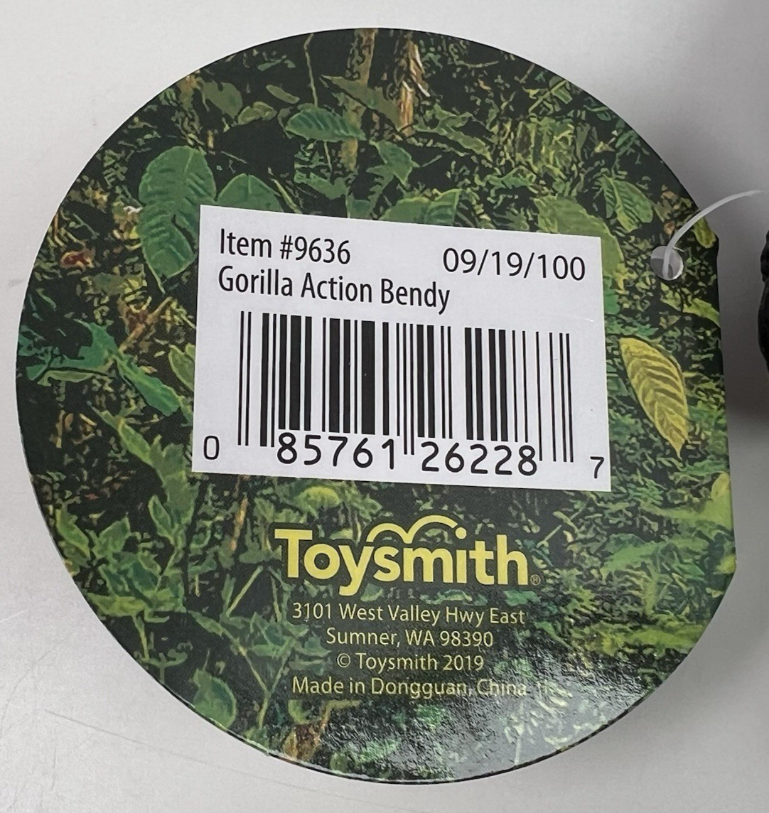 Toysmith – Gorilla Action Bendy Figure