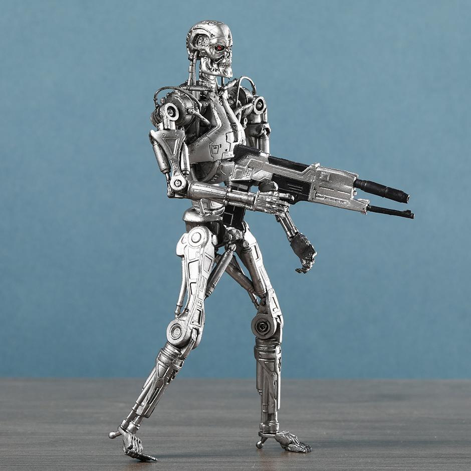 New 7&Prime; Terminator 2 Judgment Day T-800 Endoskeleton Arnold Pvc Action Figure