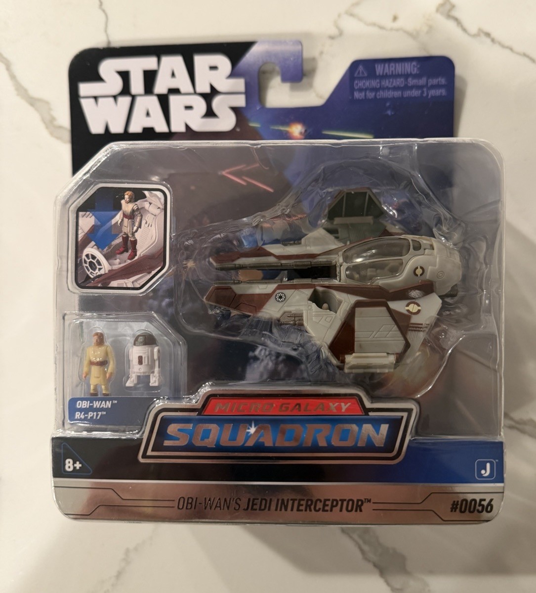 Star Wars Micro Galaxy Squadron Obi Wan&rsquo;s Jedi Interceptor Series 3 #0056 – NEW