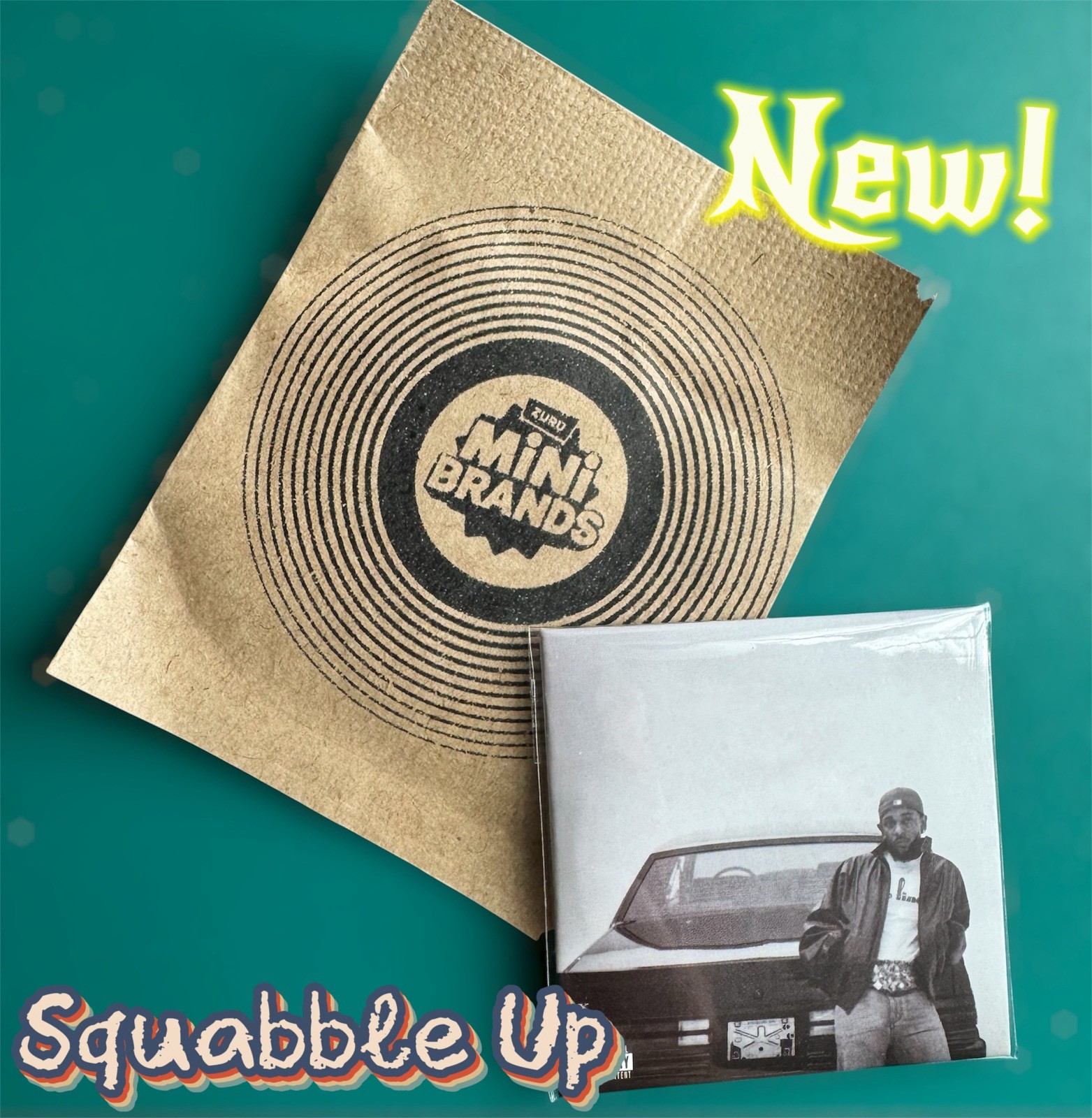 Mini Brands Really Works ~KENDRICK LAMAR~Squabble Up~Common VINYL