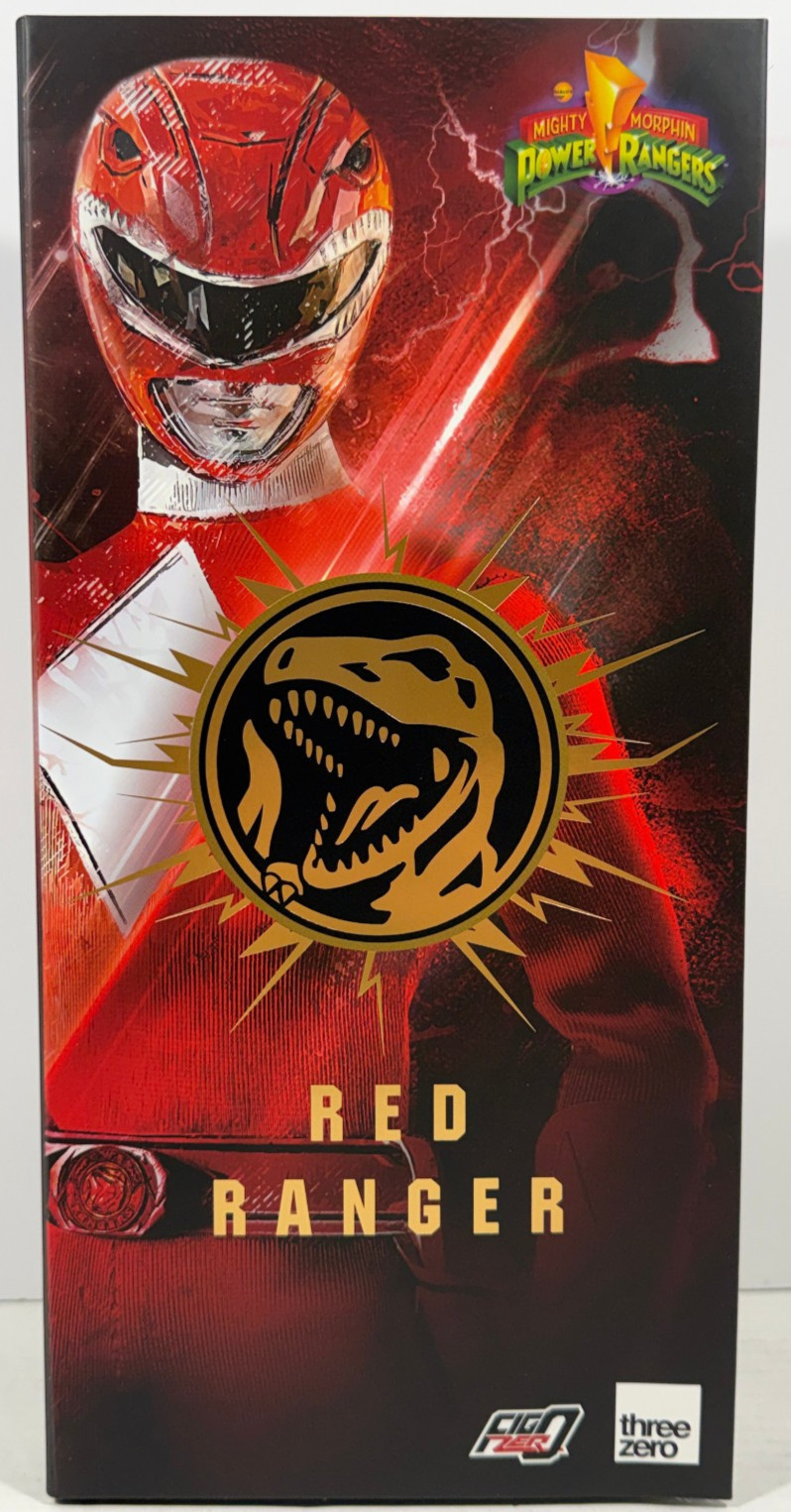 Three Zero MMPR Red Ranger 1:6 Scale Mighty Morphin Power Ranger FigZero Figure