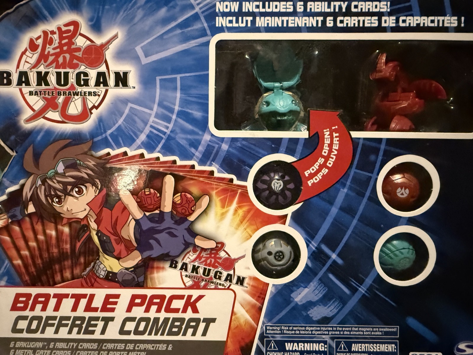 BAKUGAN MULTI PACK FIGURES SERIES 2 BRAND NEW ON CARD FREE SHIP USA ONLY