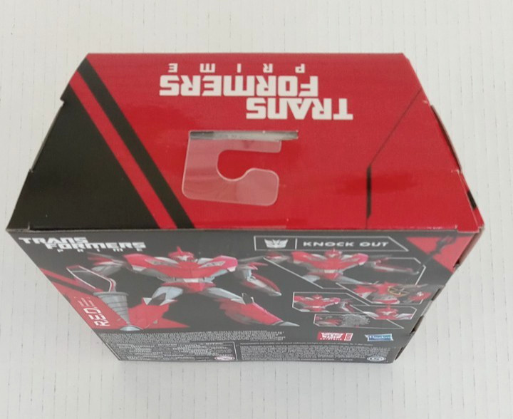 New Transformers R.E.D. Prime Knock Out 6&Prime; Action Figure Hasbro 2021 Knockout