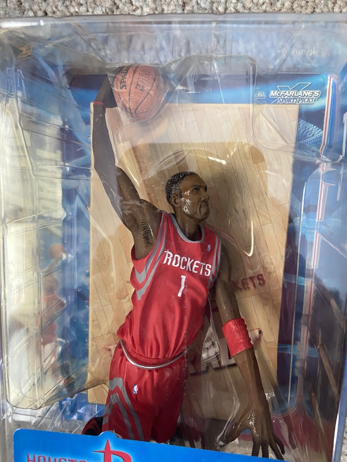 TRACY McGRADY McFarlane NBA Figures Lot Series 10 Rockets White Variant & Red