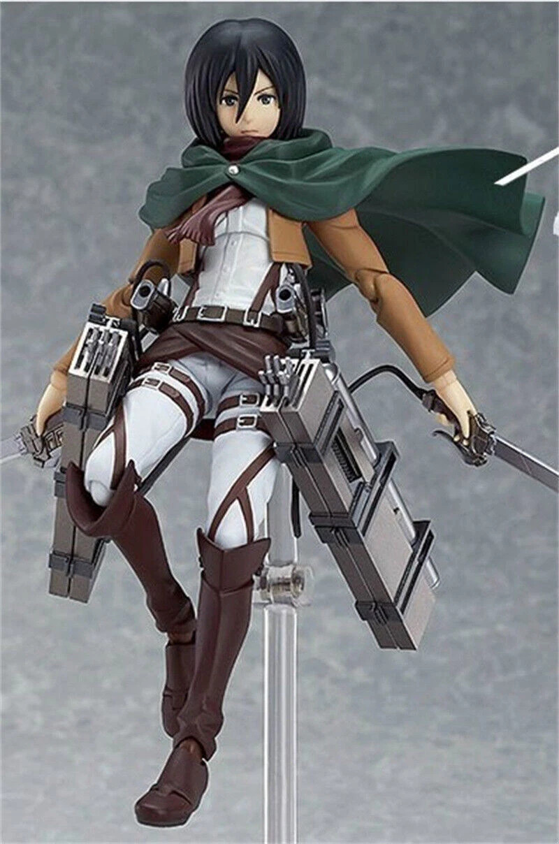 Attack On Titan Mikasa Ackerman Shingeki no Kyojin Figma 203 Action Figure Toys