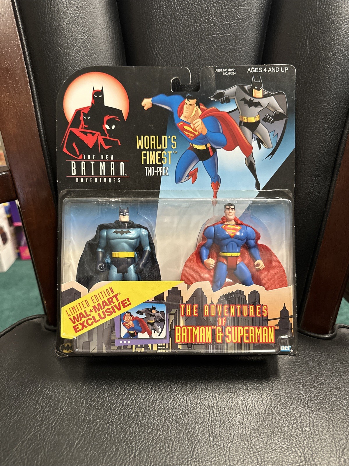 Kenner Batman Superman The Adventures Of Bat man And Super man Walmart Exclusive