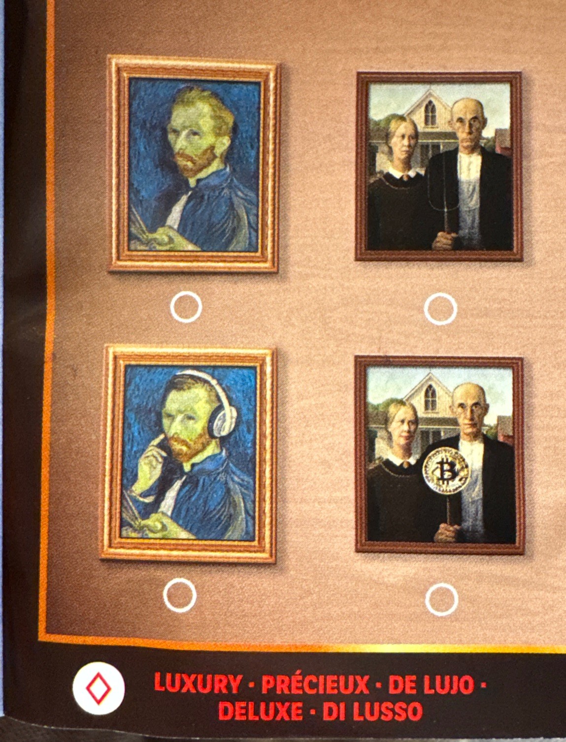 🖼️ NEW! Zuru Mini Brands Create MASTERPIECES~ *Luxury* VAN GOGH SELF PORTRAIT