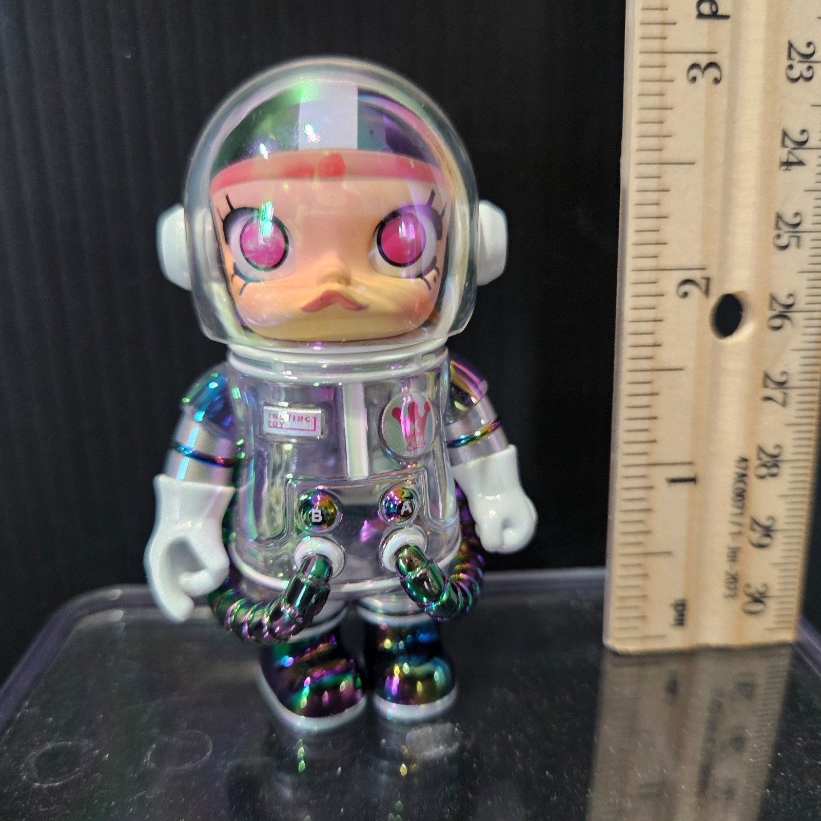 Pop Mart SPACE MOLLY x INSTINCTOY MEGA 100% Series 1 – No Gun or Box – NICE EUC