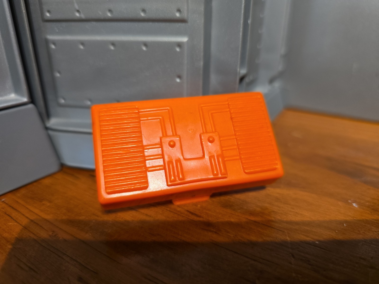 Vintage Star Wars 1979 Imperial Troop Transporter Orange Battery Cover Sears