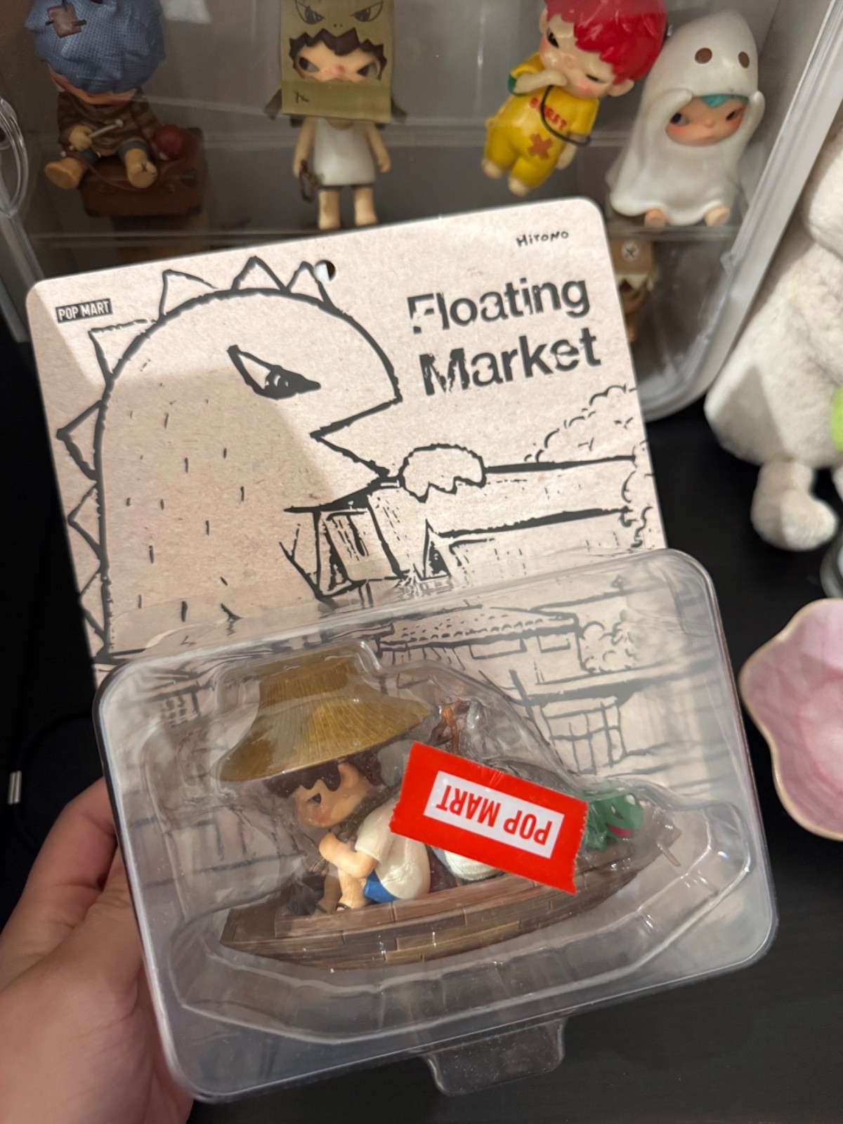 Authentic Hirono Floating Market Figure POPMART THAILAND