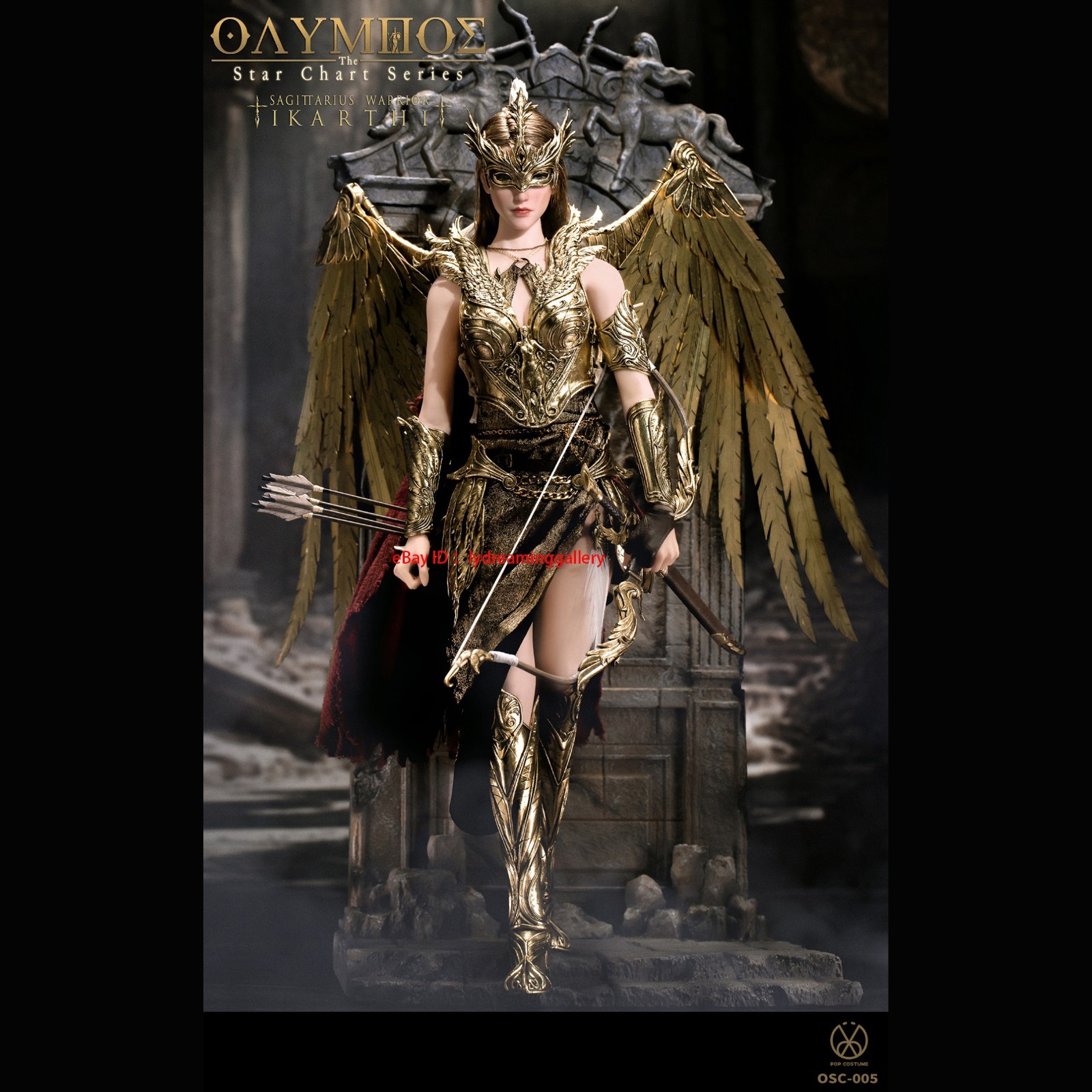Pop Costume Olympus The Star Chart Series Sagittarius Warrior Icarti 1/6 Figure