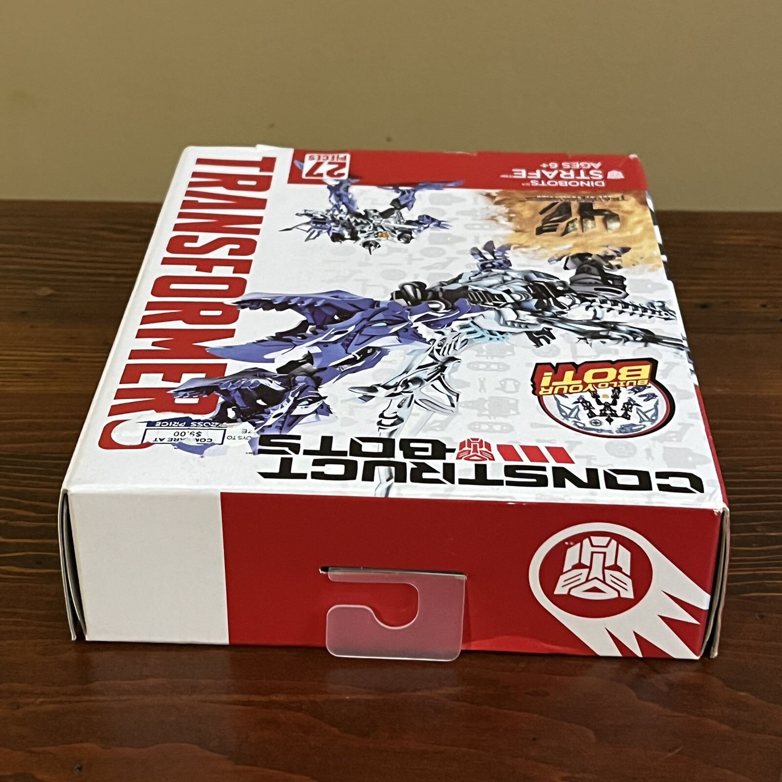 Transformers Age of Extinction Construct-Bots Dinobot STRAFE Buildable 27pcs NIB