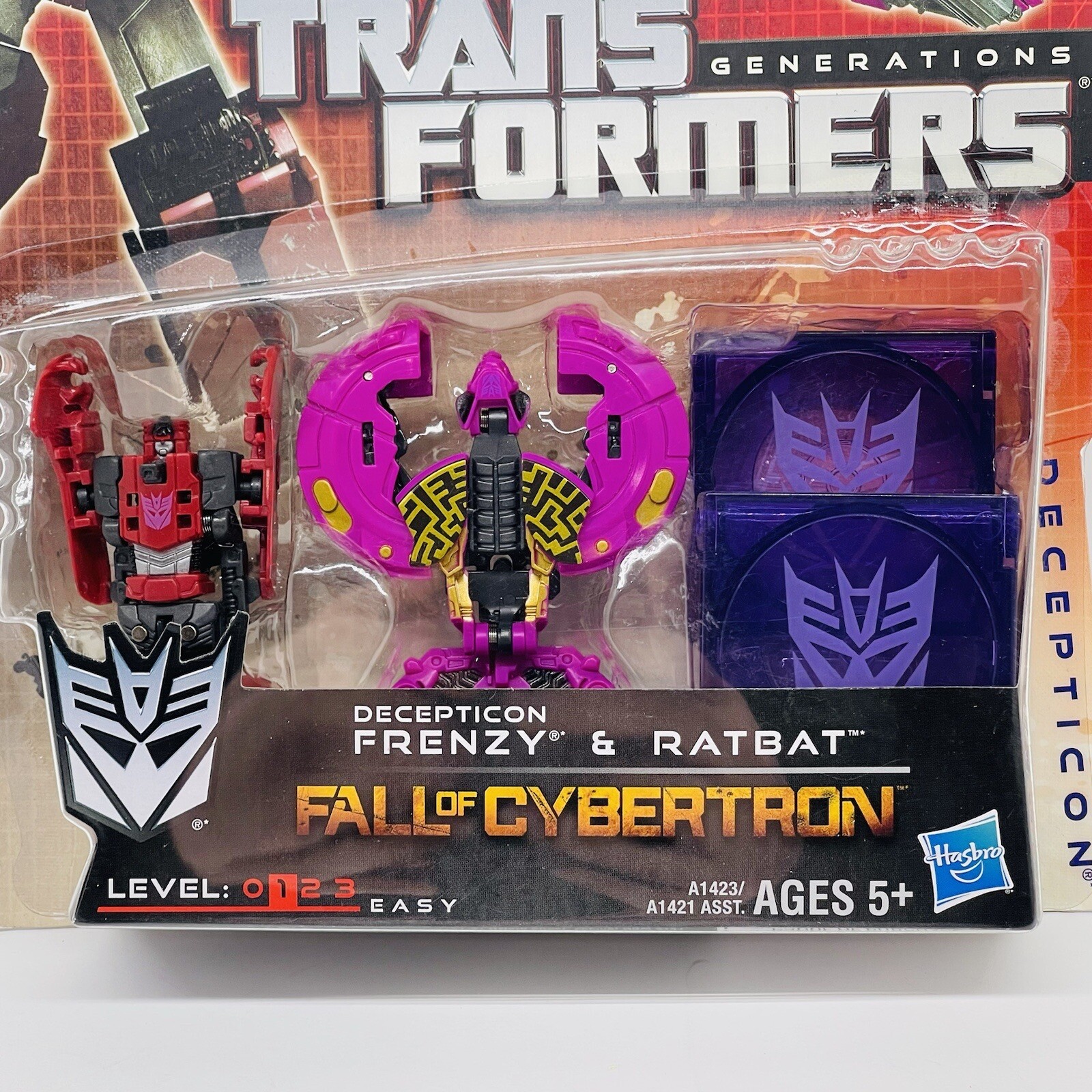 FRENZY & RATBAT Transformers Generations FALL OF CYBERTRON Figures Hasbro 2012