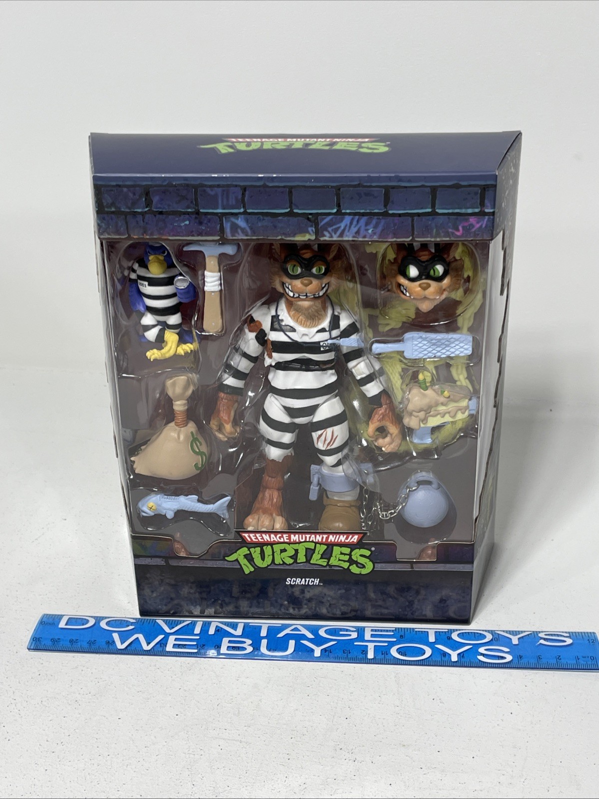 Super7 TMNT Ultimates NEW Scratch Teenage Mutant Ninja Turtles No Sleeve/shipper