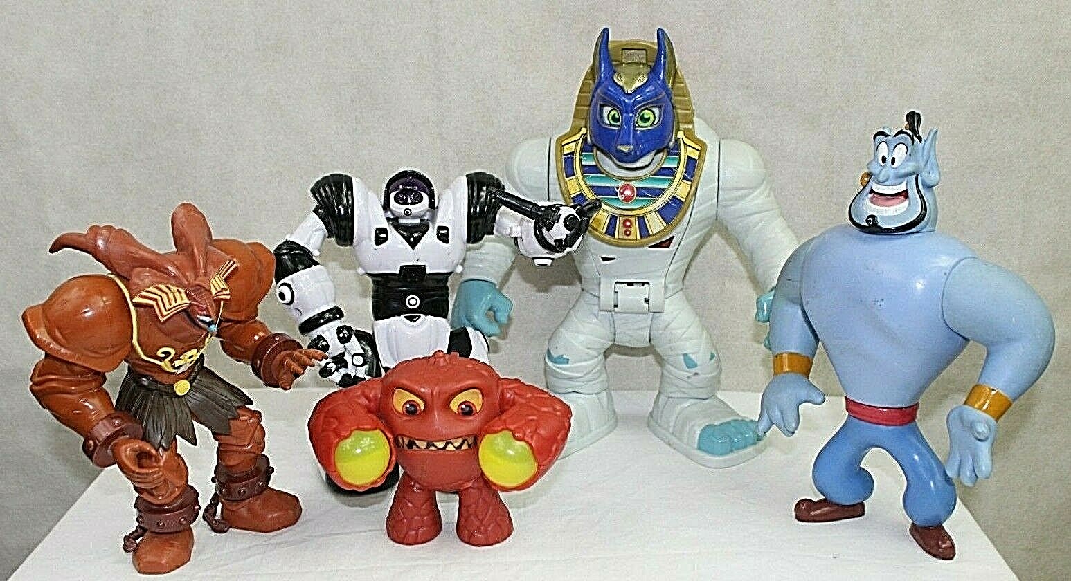 ASSORTED FIGURES lot of 5 disney plus others fun for all ages good condition