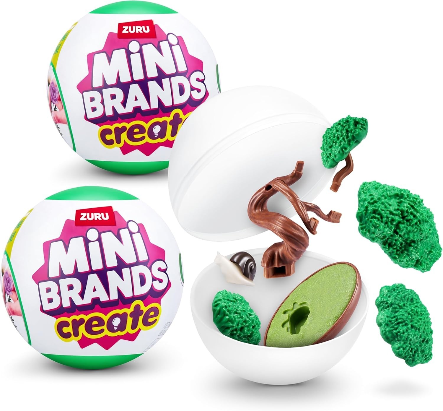 Create Garden Capsule 2 Pack – Mini Botanical Collectibles for DIY Garden Fun