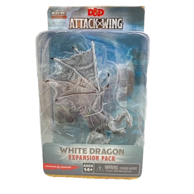 Dungeons Dragons Attack Wing White Dragon Expansion Pack Wizkids NECA 2015 D&D