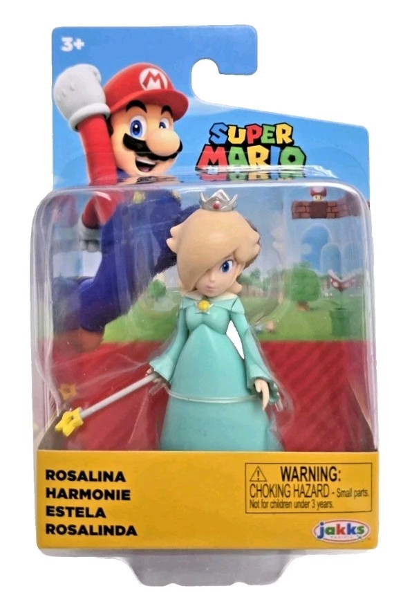 2.5&Prime; ROSALINA Super Mario World of Nintendo Figure Jakks Pacific