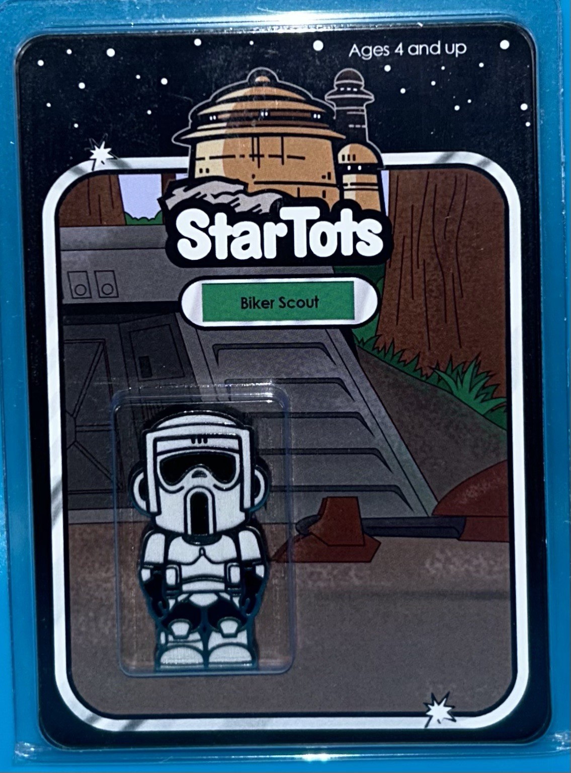 2017 Star Wars Celebration Orlando Star Tots Biker Scout Figure NEW