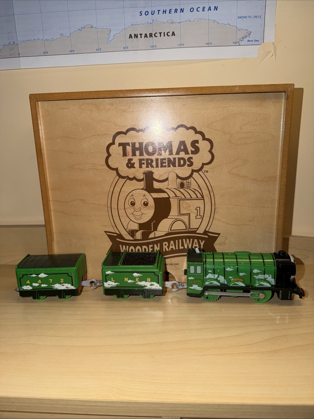 FLYING SCOTSMAN Thomas Friends Train TRACKMASTER 2013 4472 WATER LNER COAL