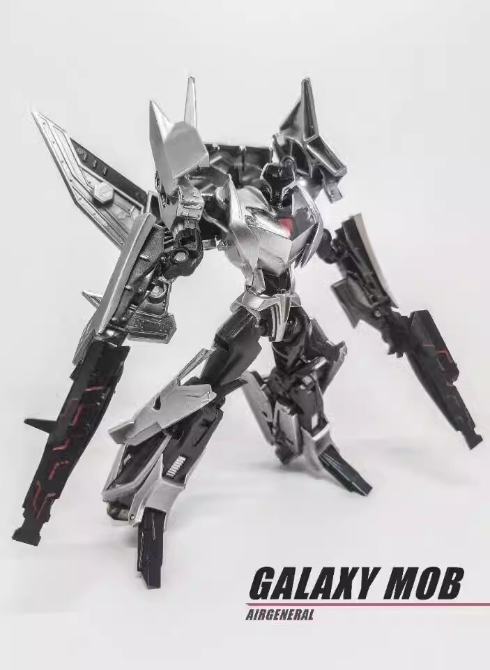 APC TOYS GALAXY MOB AIR GENERAL Action Figure W/2PCS Scraplets Bonus 14cm
