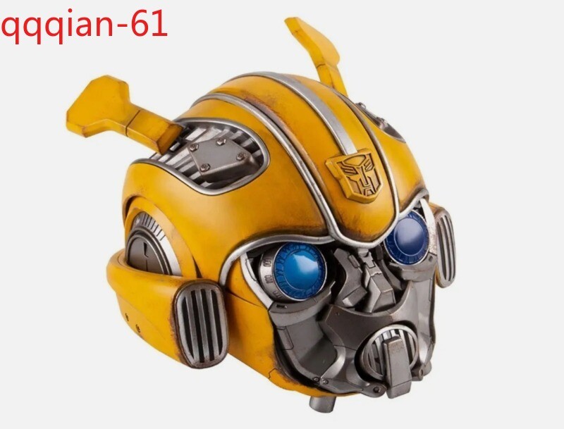 IN US Touch/Remote/Voice Control 1:1 Wearable Bumblebee Helmet/Holiday Toy Gift