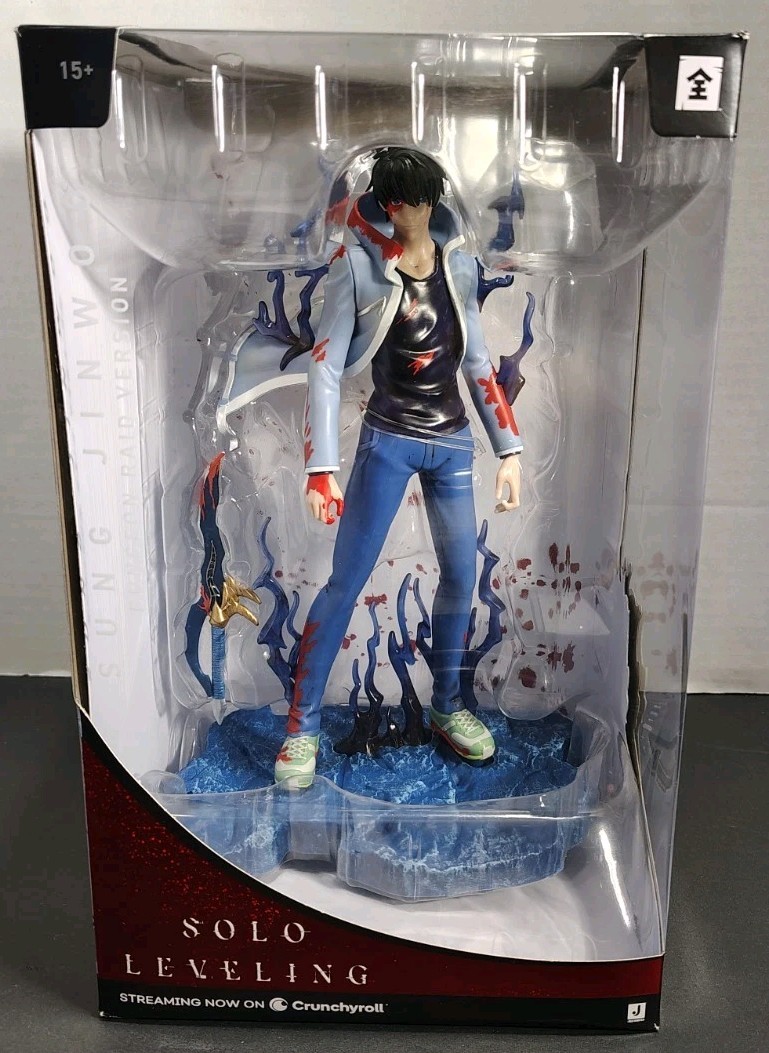 Solo Leveling Sung Jinwoo Figure Dungeon Raid Version Jazwares Total Anime