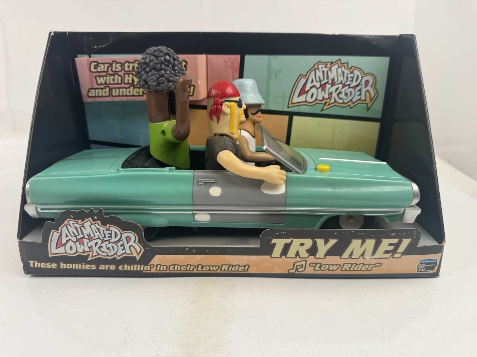 Animated Low Rider Convertible Homies Gemmy Plays Low Rider Song Little Homies