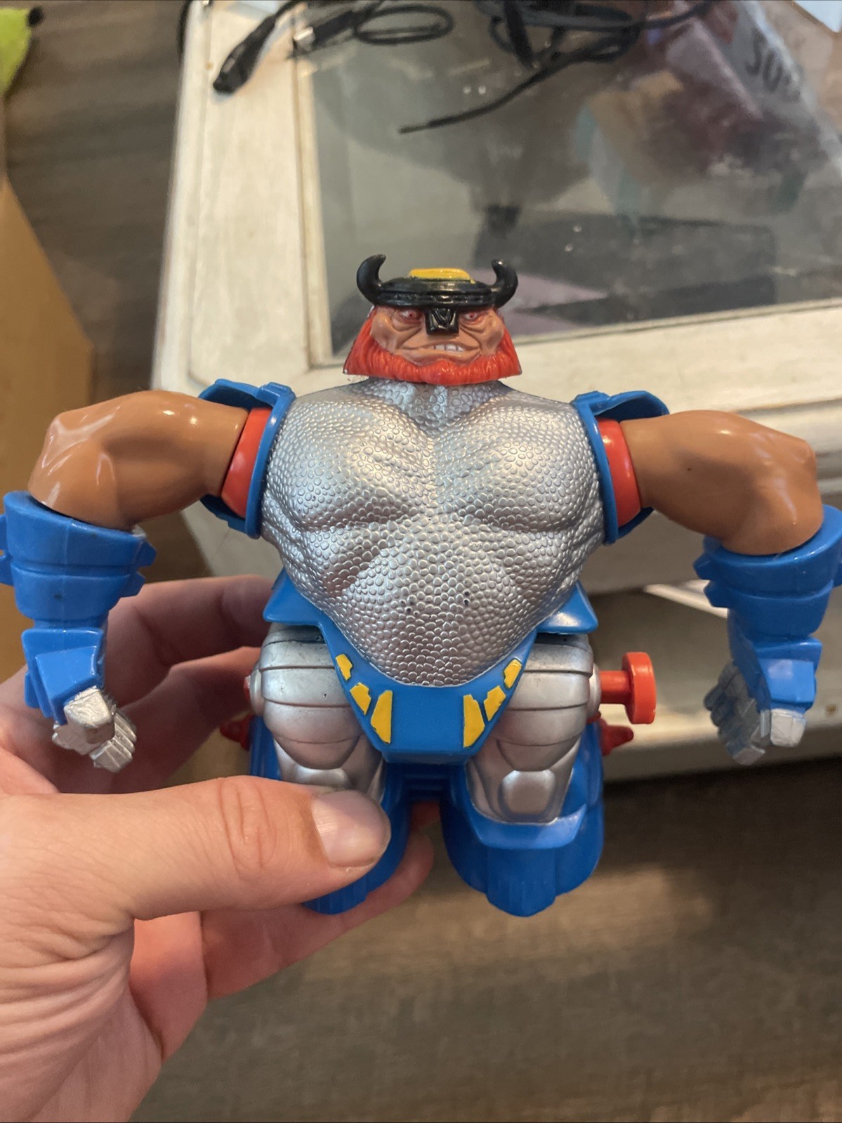 LJN Telepix Thundercats Berserker Cruncher Action Figure Working Condition