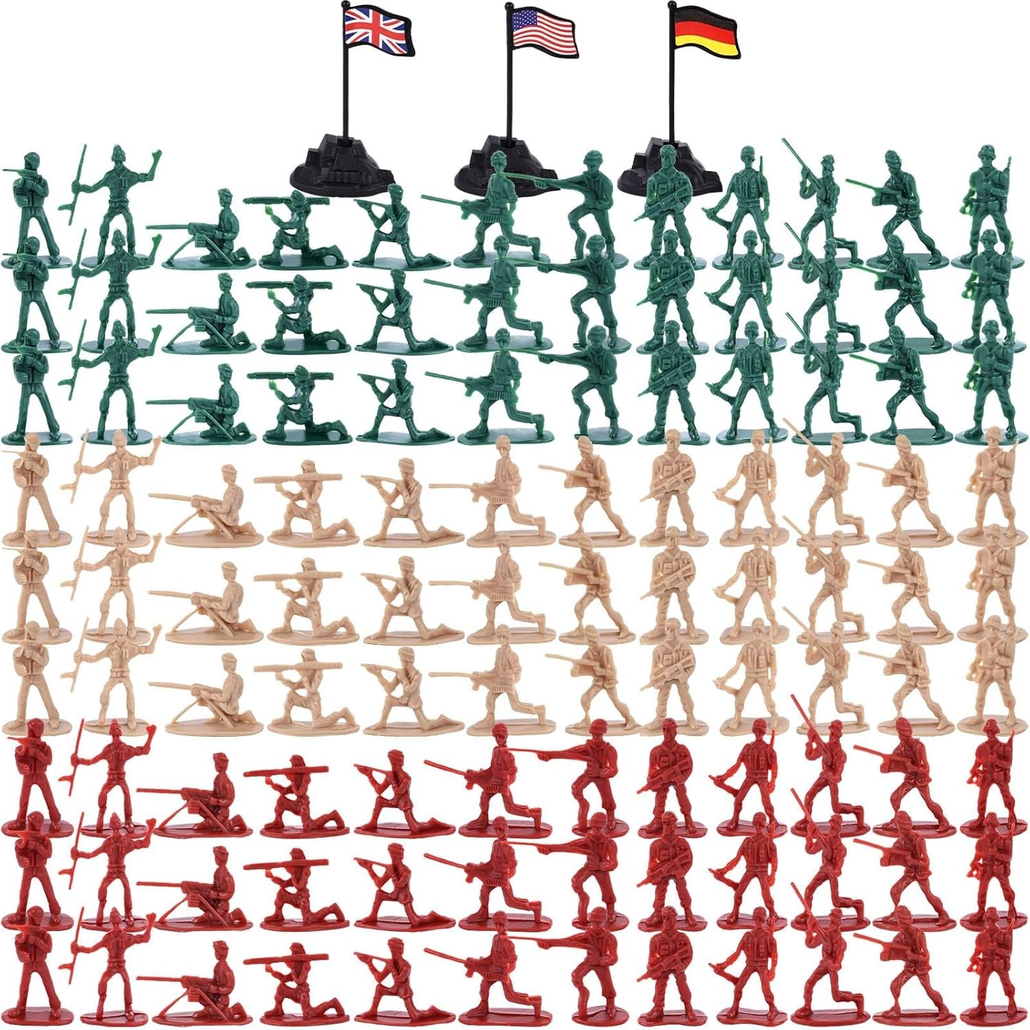 Classic 300-Piece Army Men Set – Durable Military Action Figures for All Ages