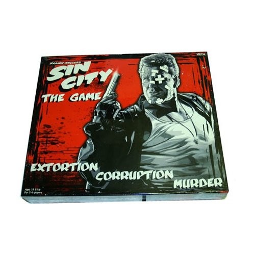 Sin City Frank Miller Comic Book Movie Board Game